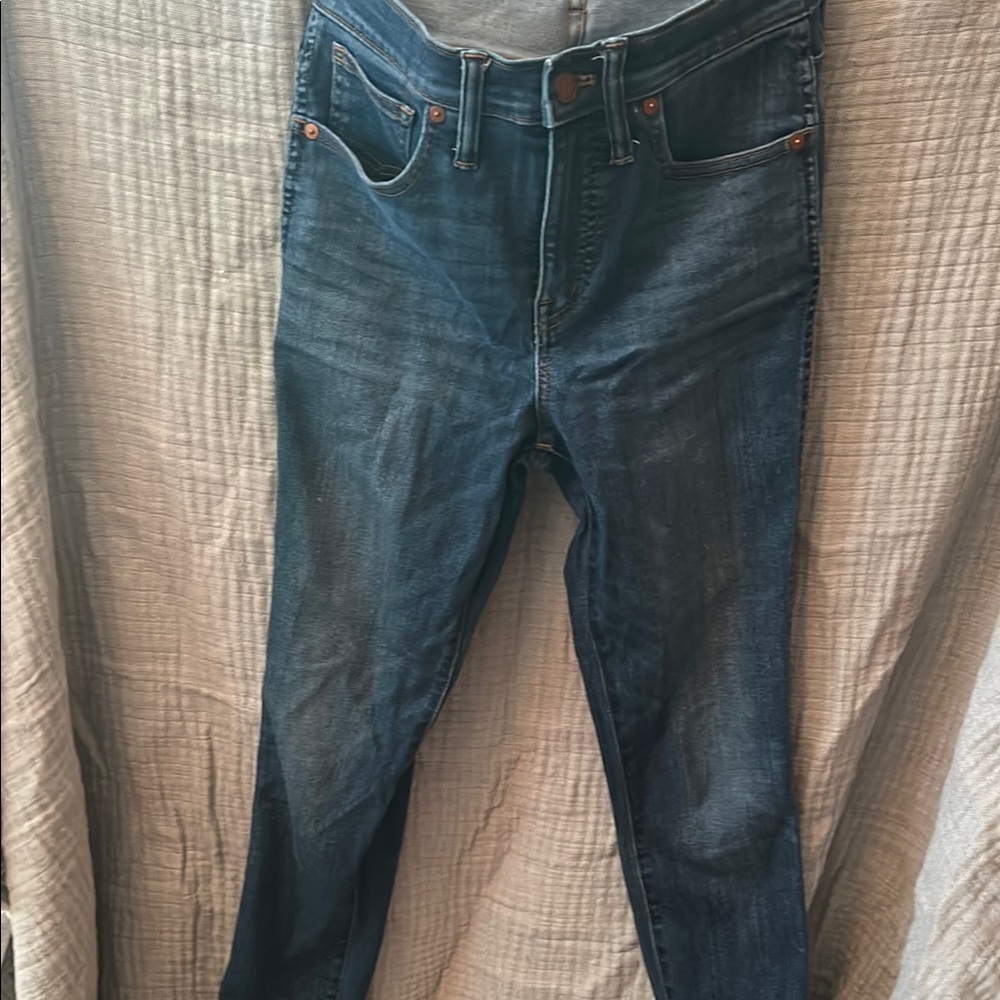 Madewell Dark Wash Denim Jeans